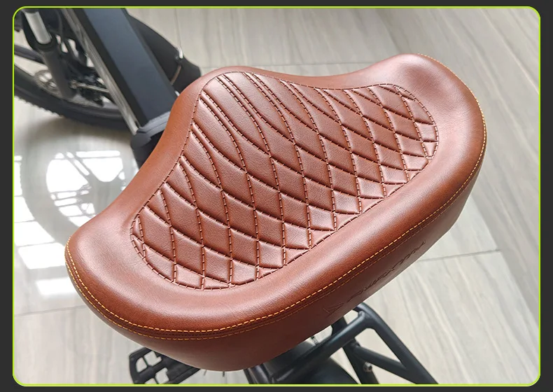 

Enlarged and thickened mountain bike seat cushions, electric bike waterproof saddles, folding bike large rear seat cushions