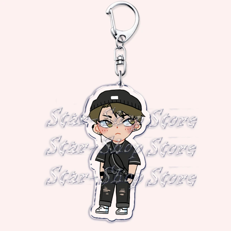 Hot Volleyball Anime Characters Keychains for Accessories Bag Karasuno Kuroo Bokuto Key Ring Keyrings Jewelry Friends Fans Gifts