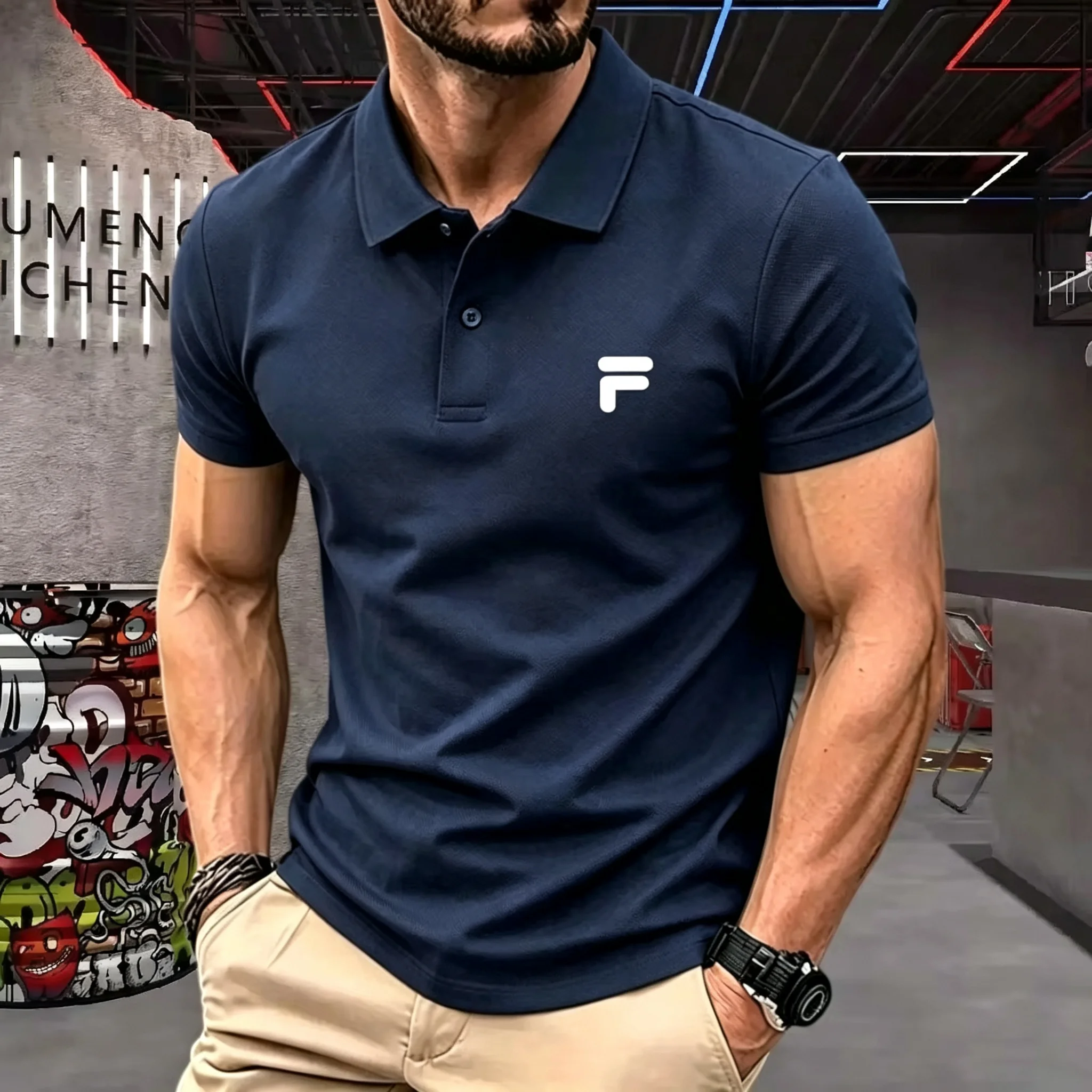 2026 Men Breathable Pique Cott - огляд і ціна Polo Shirt Pique