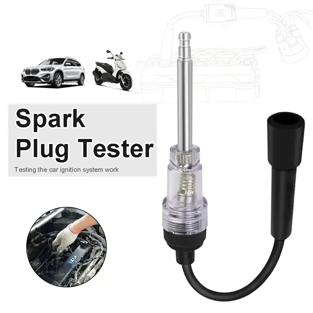 Newest Car Spark Plug Tester Pen Auto Checker Detector Diagnostic Tool Ignition System Coil Tester Spark Plug Free Shipping