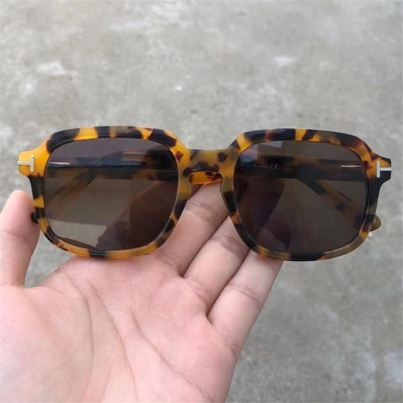 

Zerosun Mineral Stone Glass Sunglasses Male Women Vintage Brown Natural Lens Sun Glasses Square Steampunk Anti Scratch Eye Dry