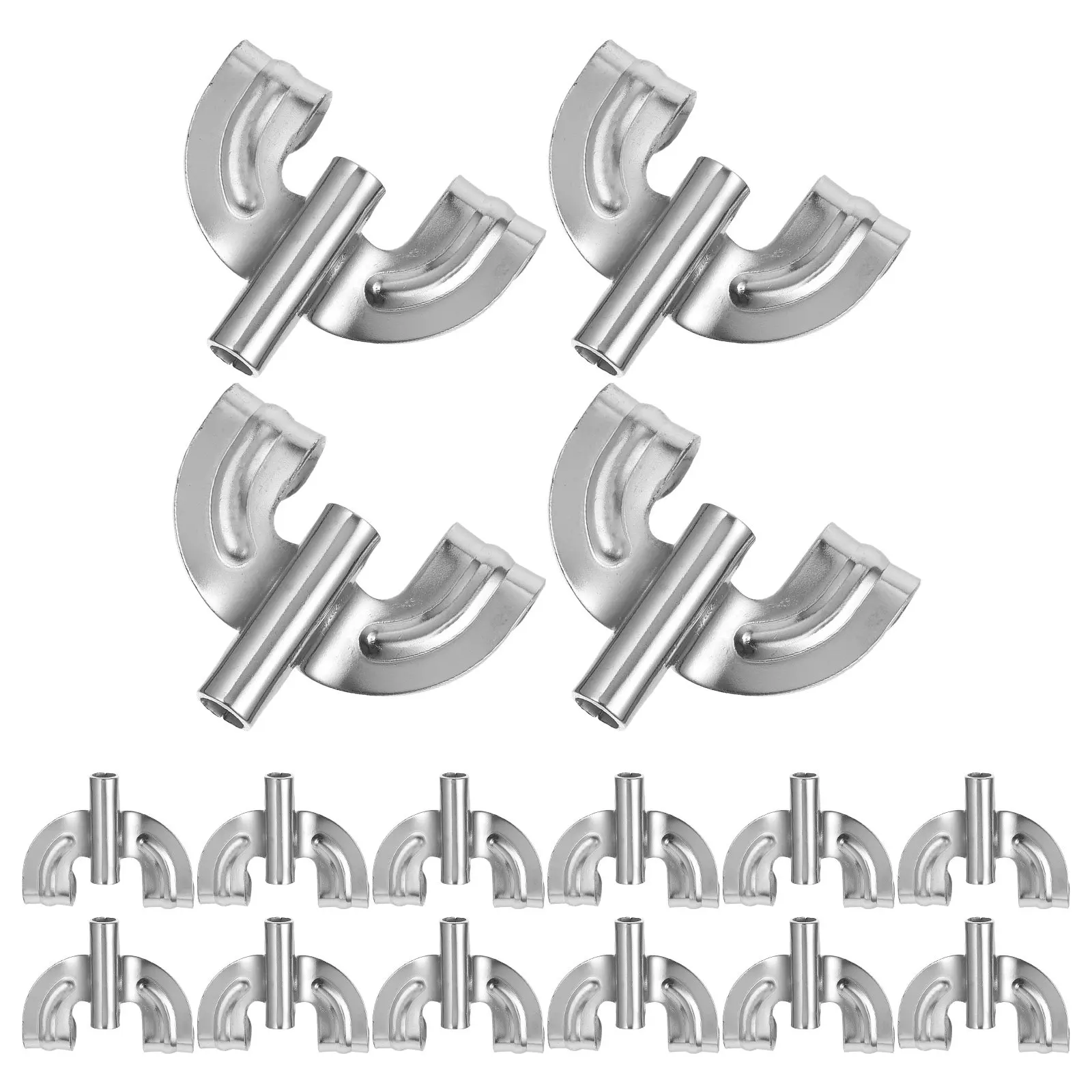

20Pcs Drum Hardware Claw Hooks Metal Fastener Percussion Instrument Replacement Snare Bass Drum Parts Accessories