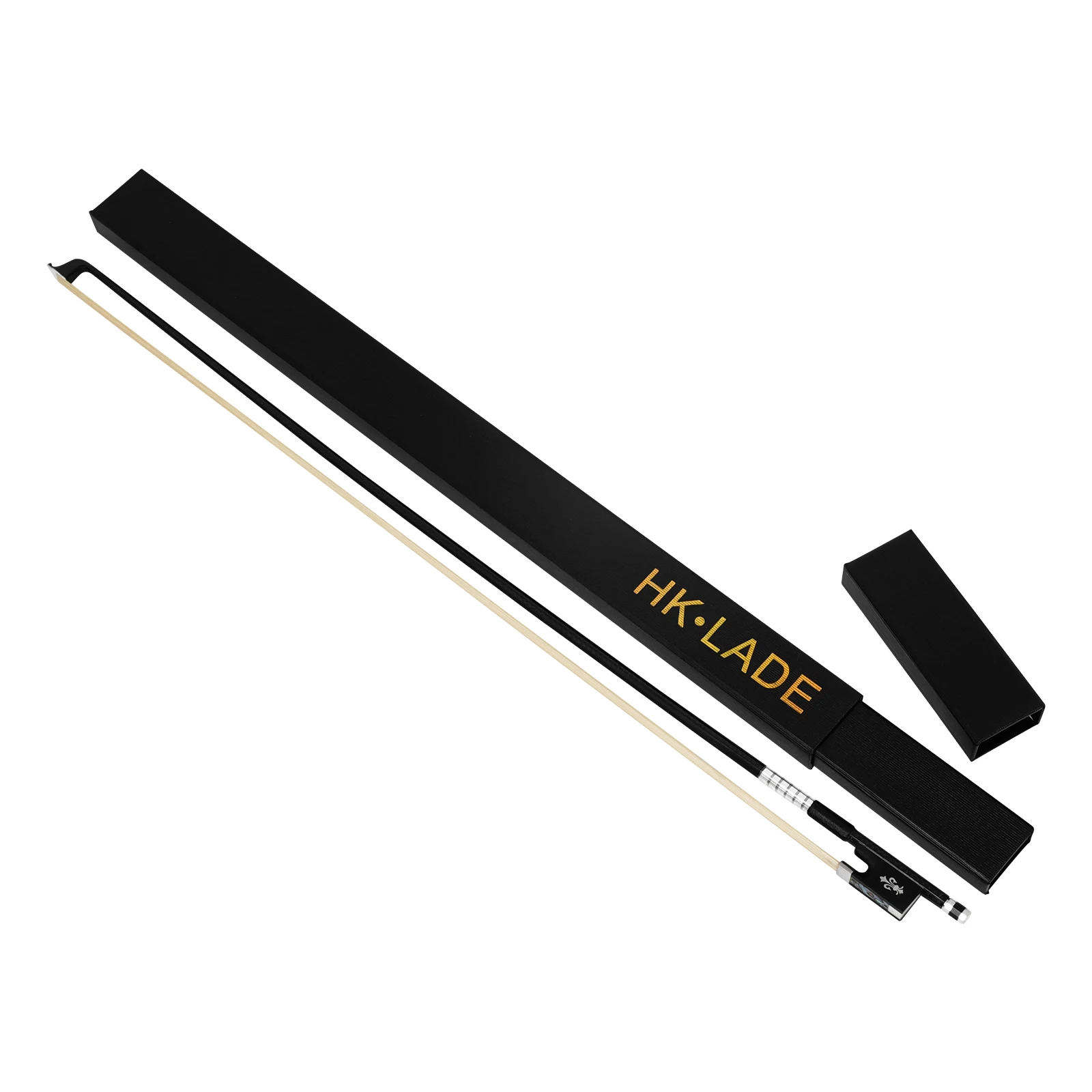 HK.LADE Violin/Viola/Cello Violin Bow  Case Universal Hard Cardboard Pull out Protection Storage Box Violin Accessories