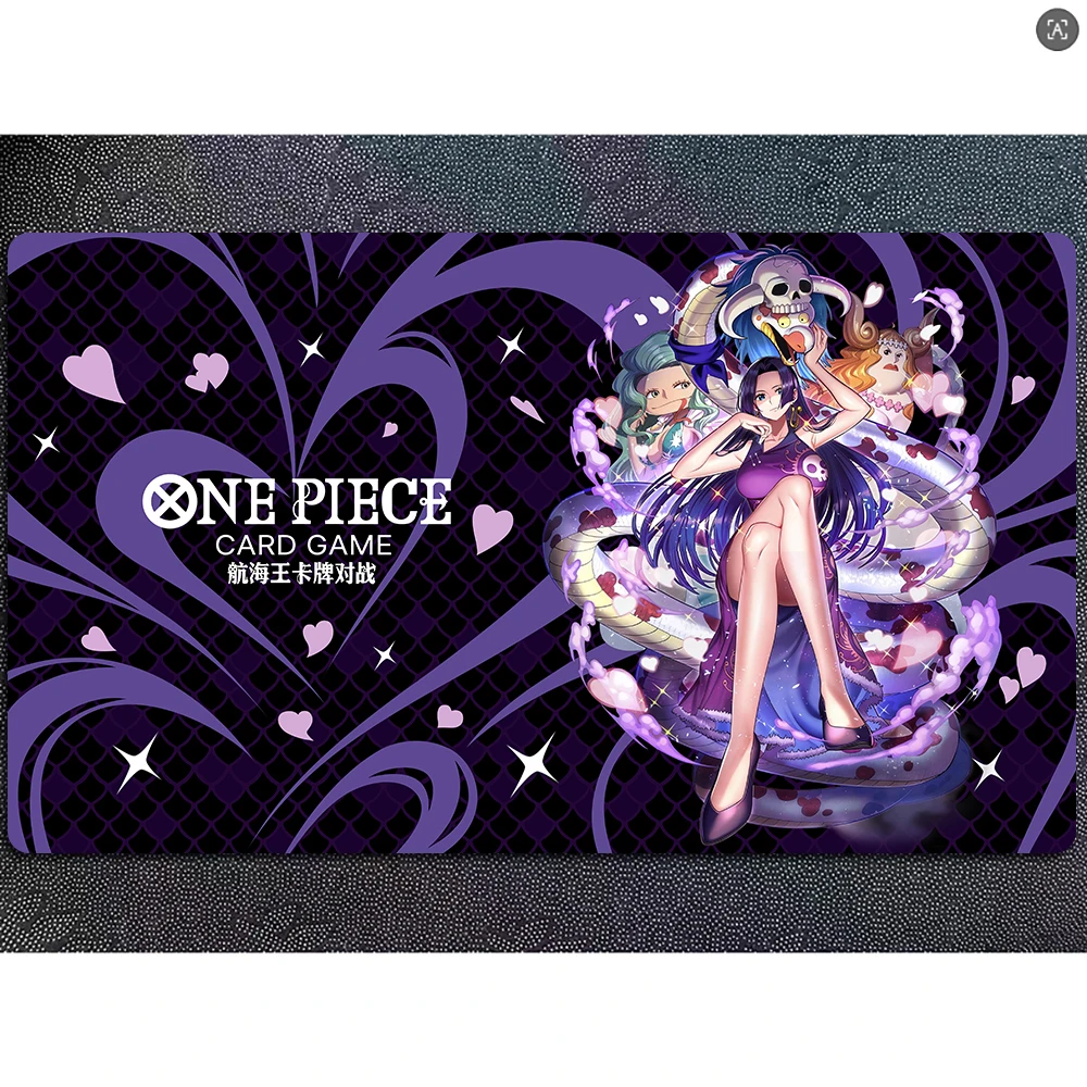 OPCG One Piece Playmat Boa Hancock Trading Card Game Mat Dedicated Card Play Against Table Mat 600x350mm-OP-11