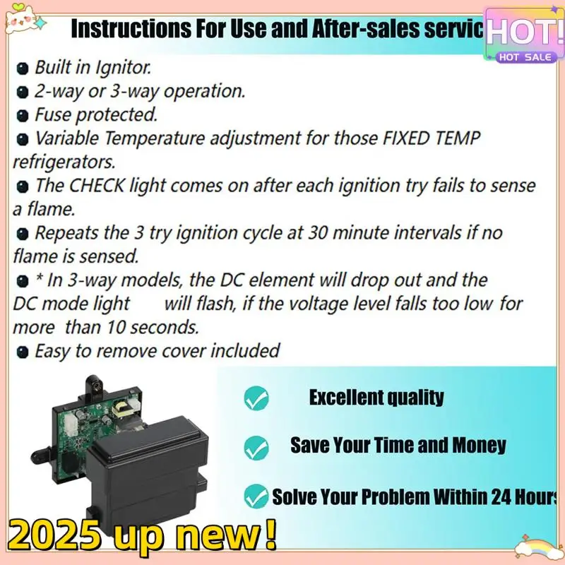 

3316348.900 RV Refrigerator Power Module Board, Fridge Circuit/Control Board For Dometic DM2652 DM2662 DM2663 DM2852 Accessories