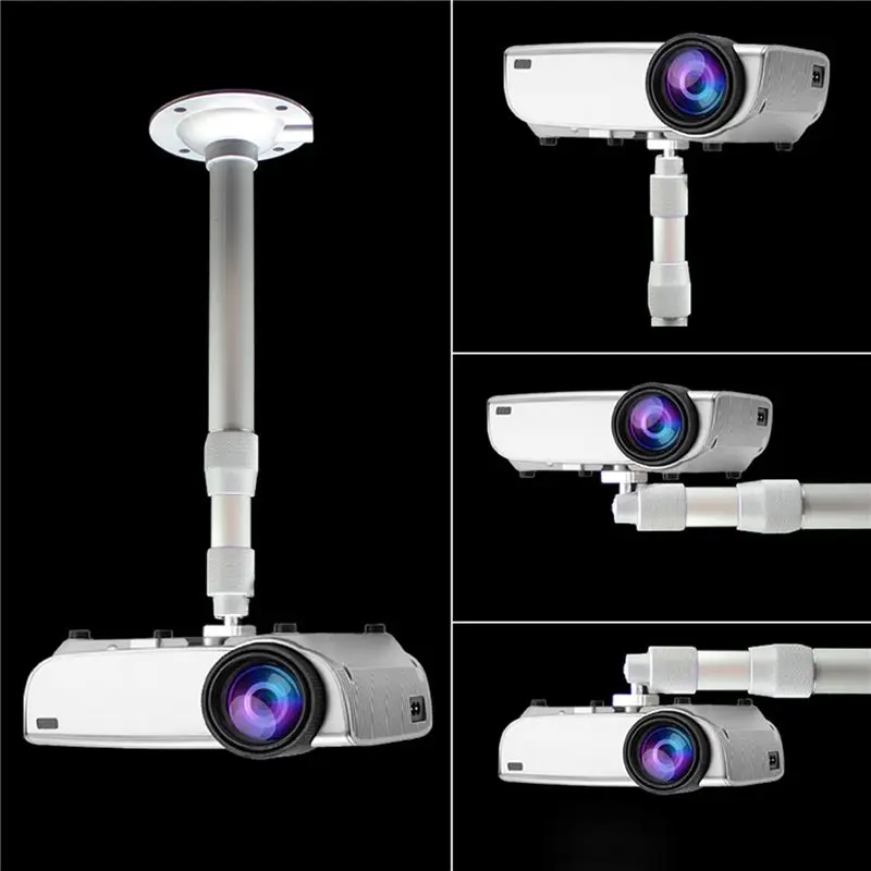 APPLIA-2X العارض قوس 30-60 سنتيمتر للتدوير دعم السقف حمالة تعليق جدارية حامل الألومنيوم جبل للكاميرا/جهاز العرض #3