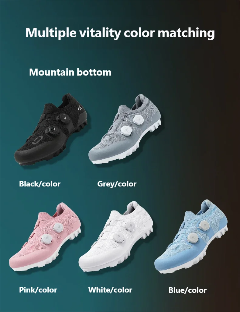MTB Radschuhe Herren Damen Neue Rutschfeste Mountain-Sneaker Dirt Cleat Bike Racing Pedal-Fahrradschuhe 2025 – Detail 3