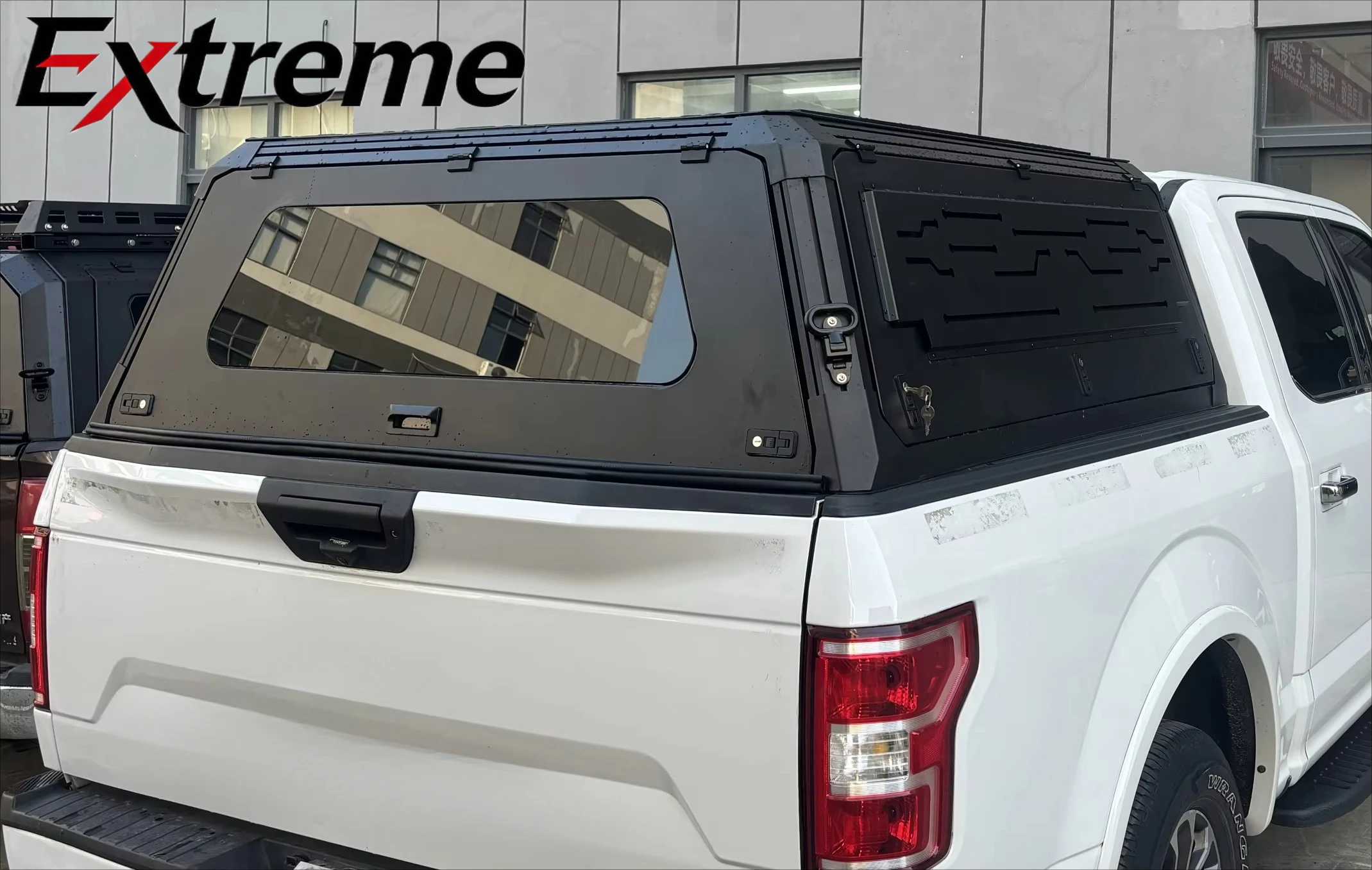 Extreme:XINYI Hard Type Topper Camper Pickup 4x4 Pickup Truck Canopy for 2020 GMC 2500HD