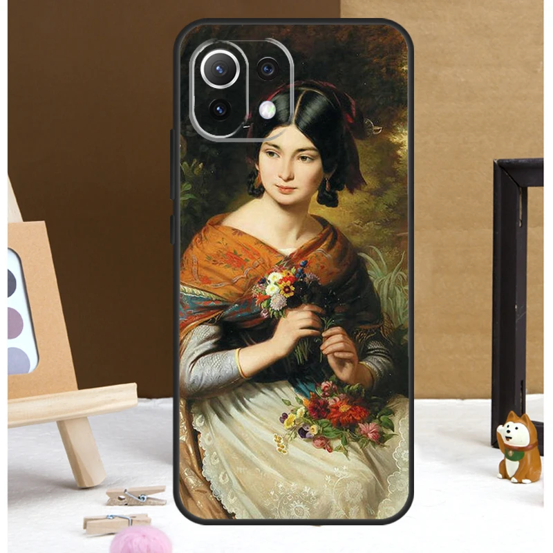 Renaissance art Painting Case For POCO X6 Pro M6 X5 X3 Pro M5s F3 F5 Xiaomi 14 13 Ultra 12 Lite 11T 12T 13T Pro Cover