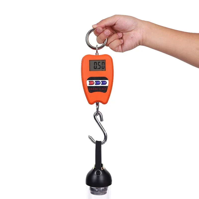 Digital Hanging Scale with Precision Sensor 200 kg / 441 lb Hanging Weight Scale for Fish Hunting Fishing Bicycles