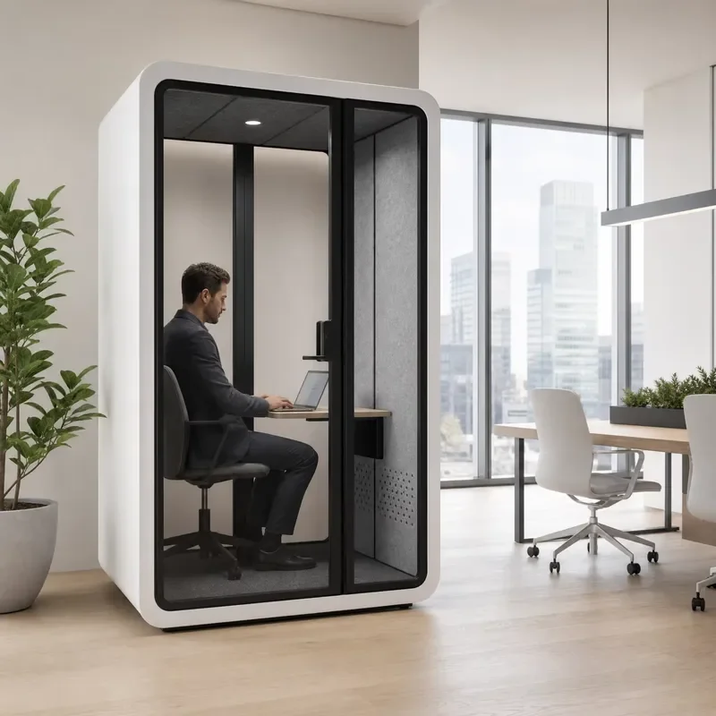 for Soundproof Recording Studio Workshop Noise Reduction Conference Cabin Modular Office Telephone Room