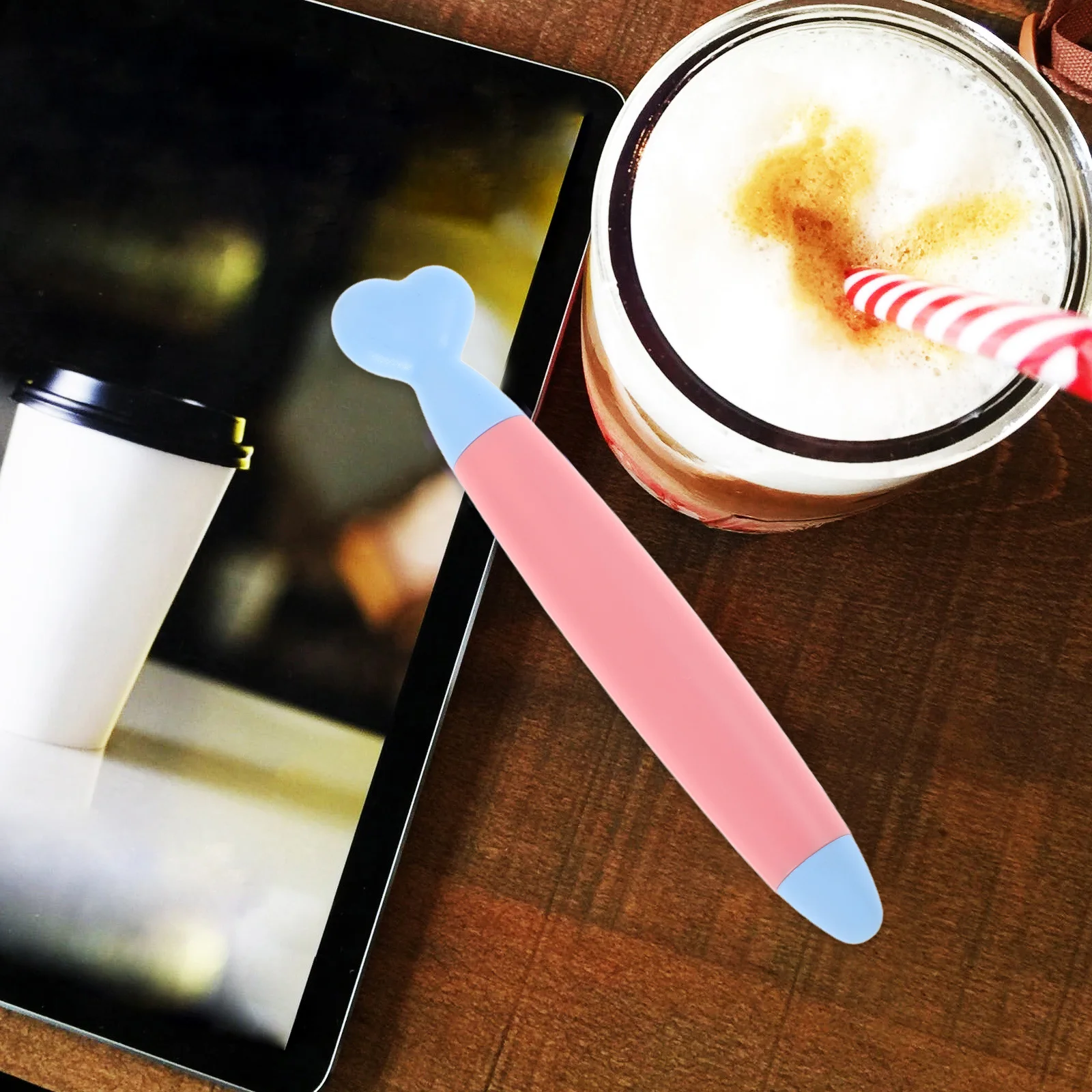 

Childrens Stylus Pen for Tablets Cartoon Design Ergonomic Grip Handwriting Practice Toddler Learning Tool Stylus Pen for Kids