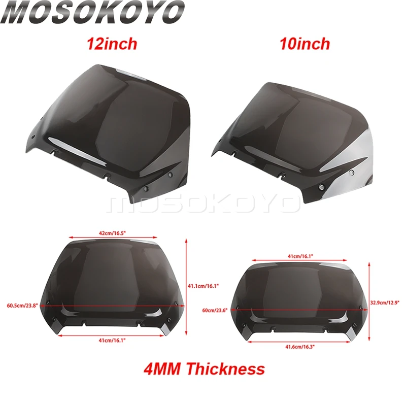 Wind Shield Air Deflectors Motorcycle 12