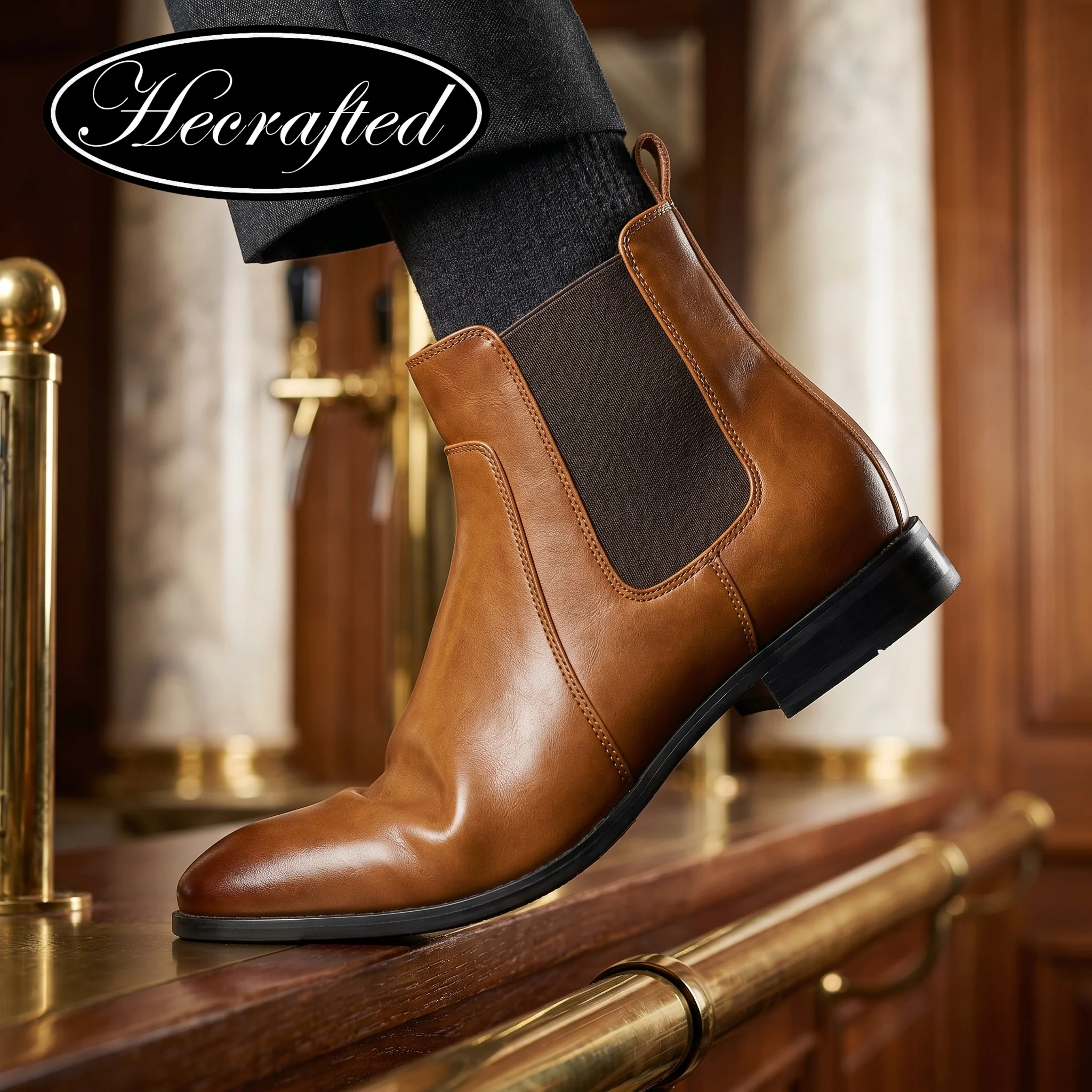 

Men Boots 2026 Brand Comfortable Fashion Retro Boots Leather