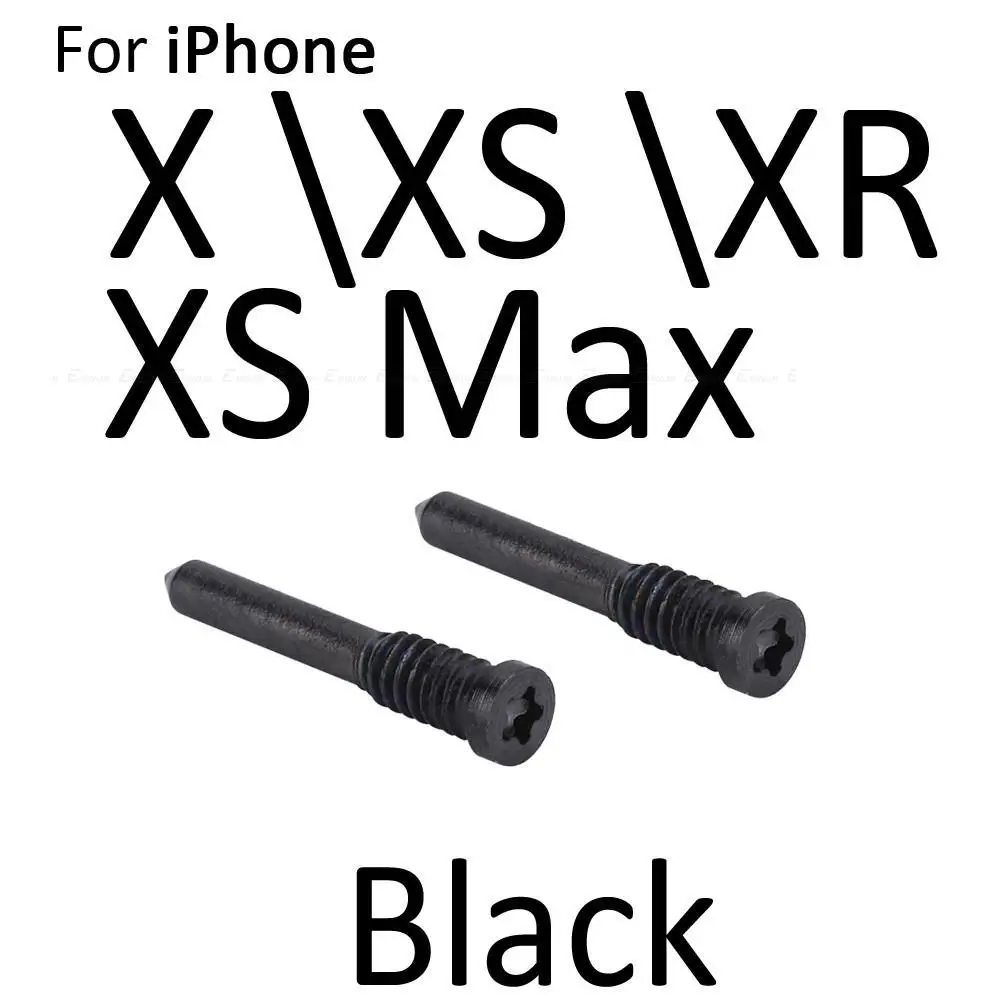 20ชิ้นสกรูด้านล่างชุดสำหรับ iPhone 8บวก12 13มินิ11 P RO X XR XS Max SE 2020สกรูชุดสายฟ้า D Ock Connecter อะไหล่