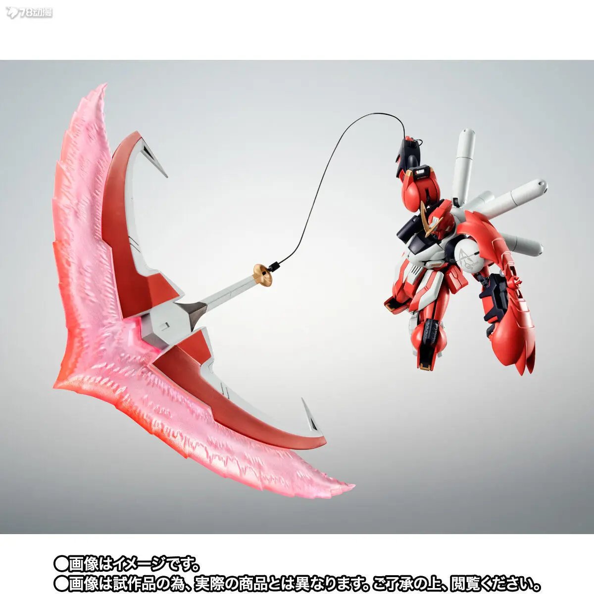 Bandai Original ROBOT Soul Limited Edition Ship Anchor Anime Mobile Doll Assembly Handmade Model Toy Boy Model Gift