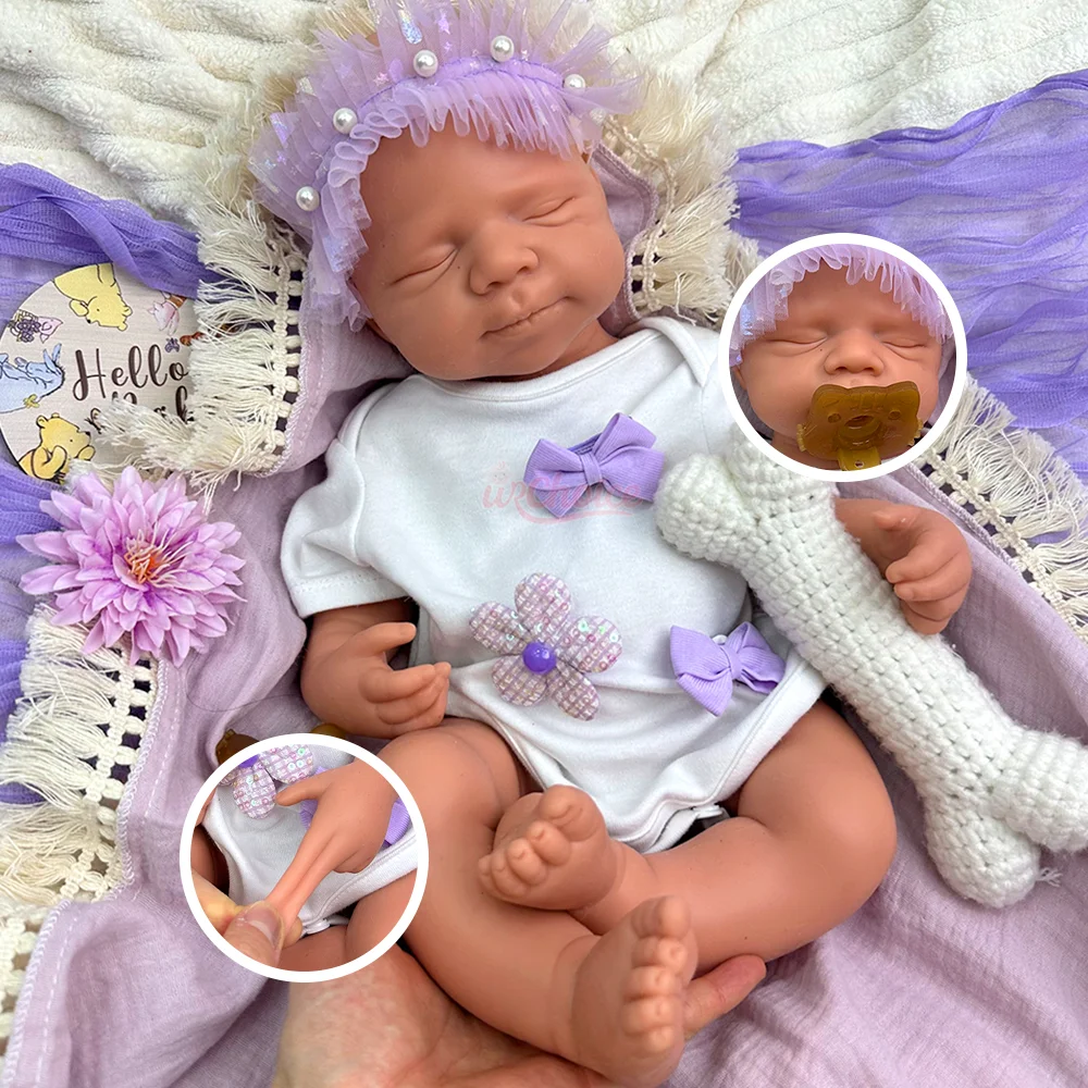 

Реалистичная 20-дюймовая силиконовая кукла-реборн Паскаль с открытым ртом и улыбкой, мягкая утяжеленная кукла для объятий, подарок на выписку или для малыша