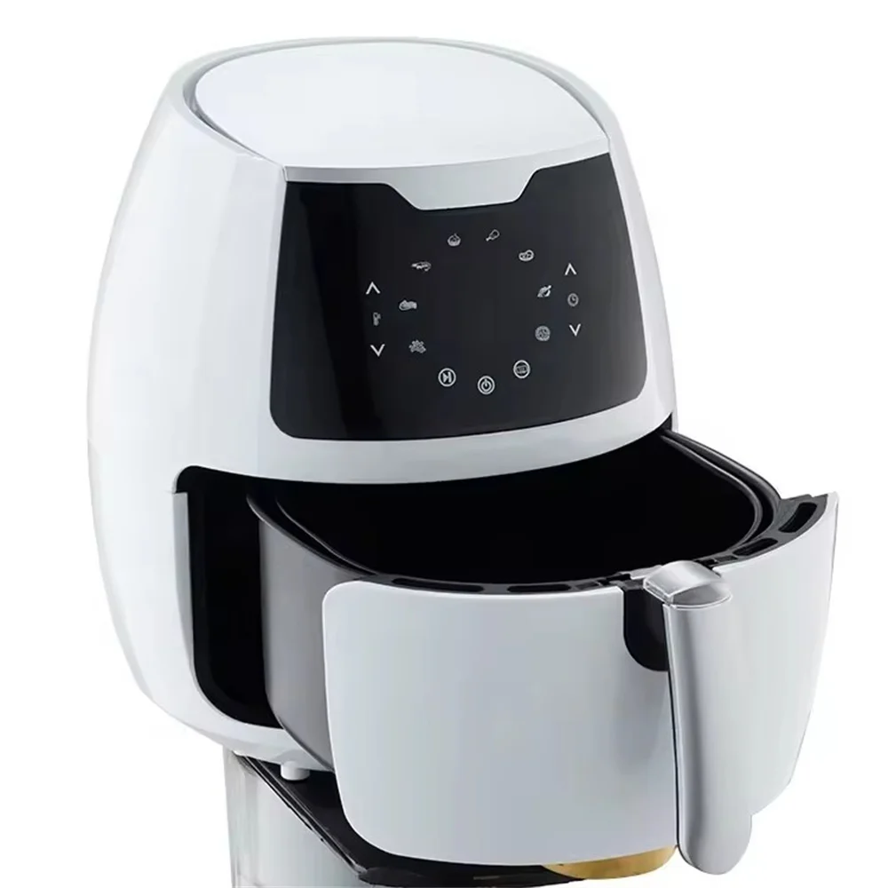 Factory Outlet air Fryer Oven 5.5L Big Electric Air Pan With Big Touch Screen Digital Control Oil Less