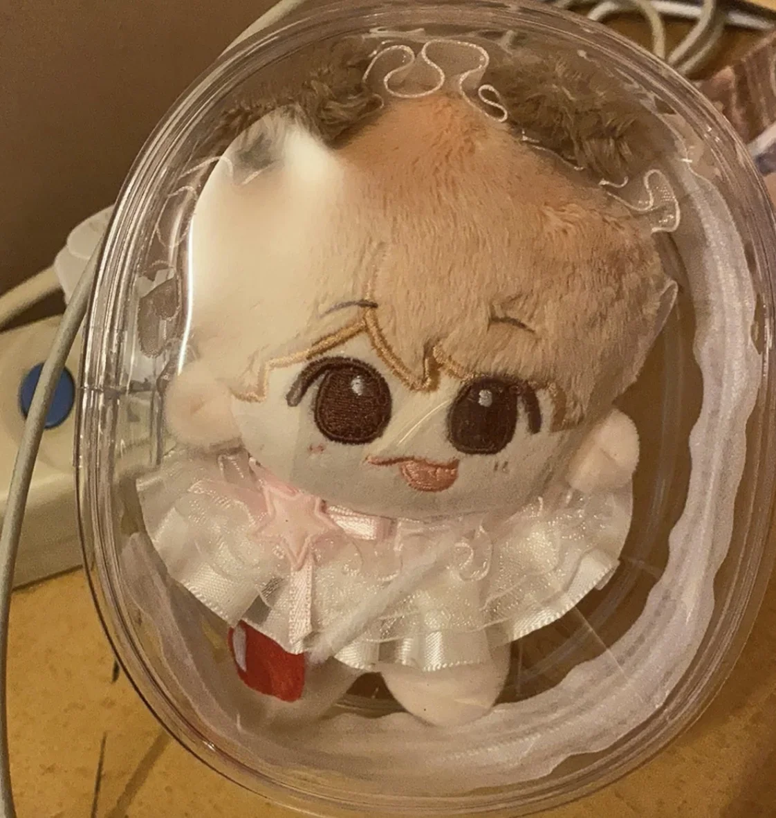 10cm jake shim jae yoon com cauda magnética estrela do mar boneca de algodão para amigos adultos crianças presente aniversário mochila pingente