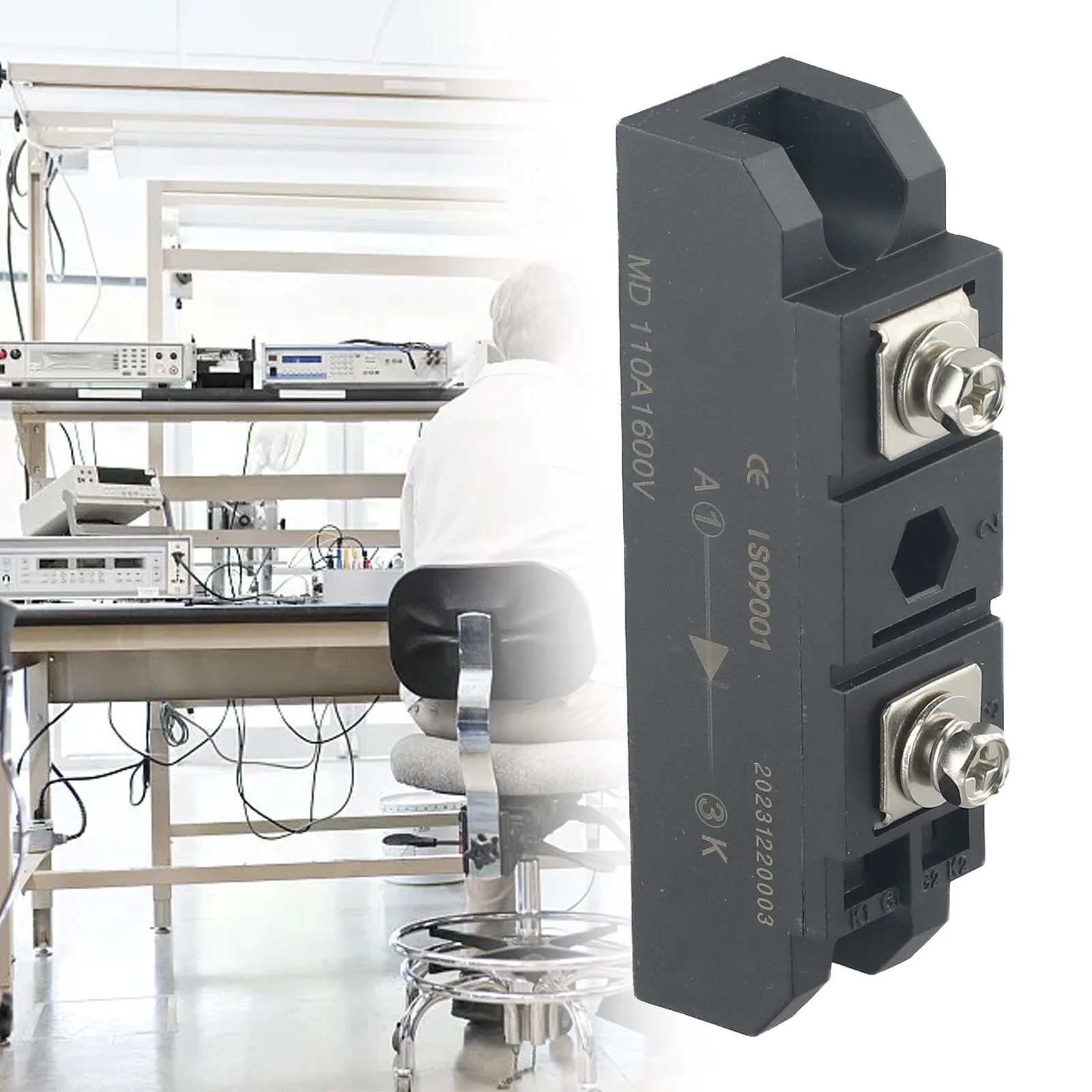 Gelijkrichter MD110A 1600V Fotovoltaïsche Anti-reverse Diode Module Enkele Buis Gelijkrichter Module One-in One-out Elektrische Apparatuur