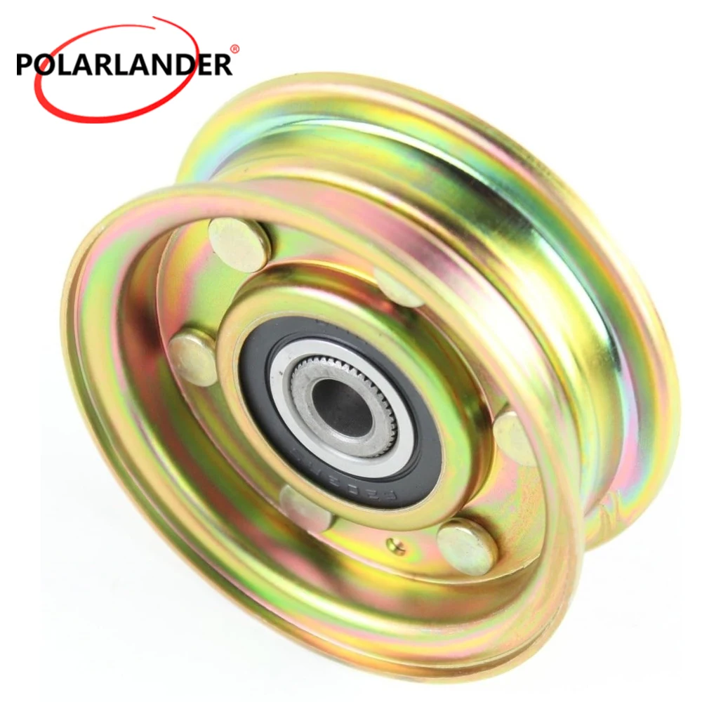 1PCS Mower Single Slot Color Zinc Pulley 756-04224 756-0981 956-0981 IDLER PULLEYS for Cub Cadet MTD Troy-Bilt