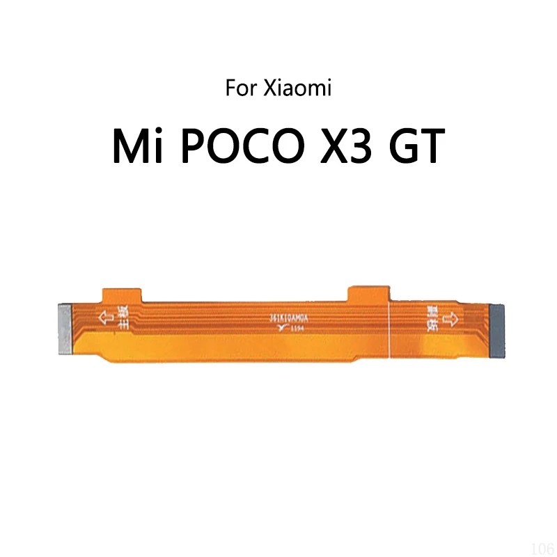 LCD Display Connect Motherboard Cable Main Board Flex Cable For Xiaomi Mi POCO X3 GT X4 Pro X5 X6 Pocophone