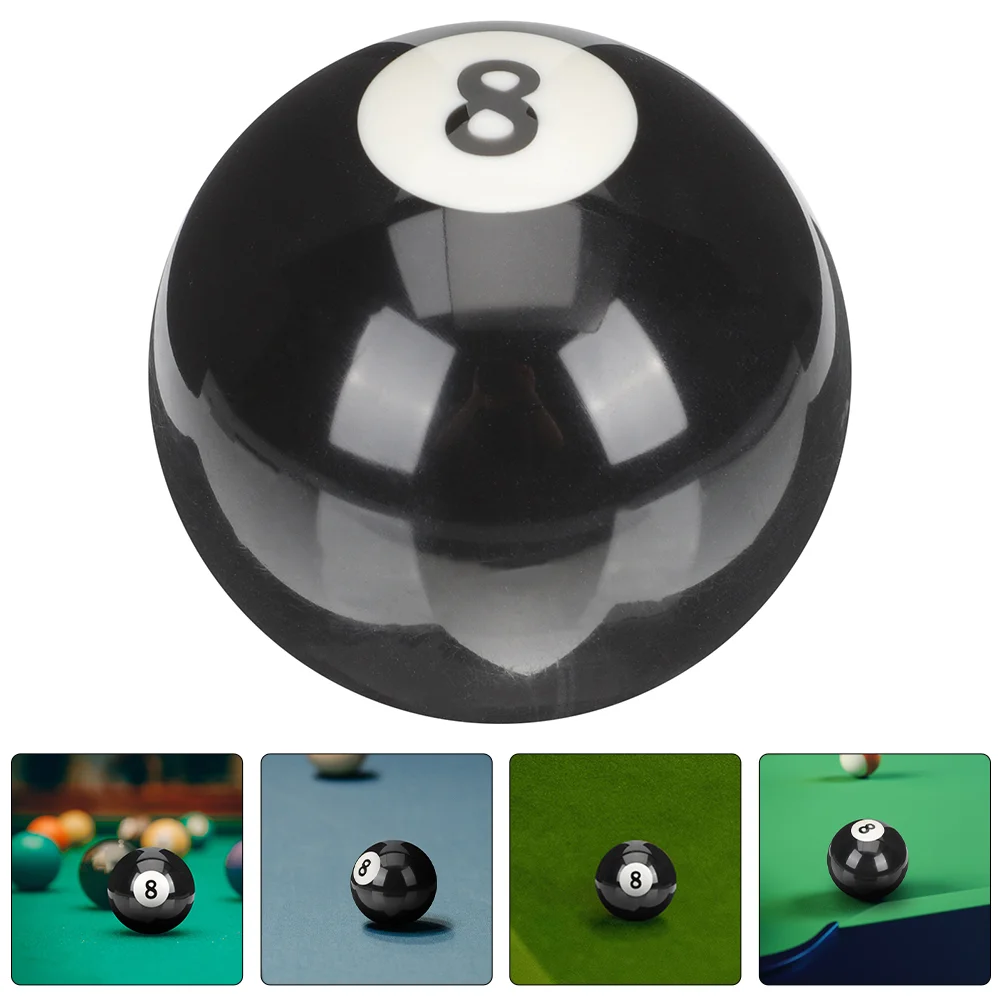 Outil d'entraînement de billard, accessoire de boule de queue No 8, piscine de remplacement noire