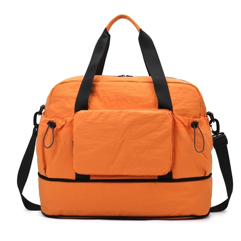 travel-bag-2025-new-lightweight-portable-large-capacity-foldable-luggage-storage-dry-wet-separation-fitness-bag-trendy