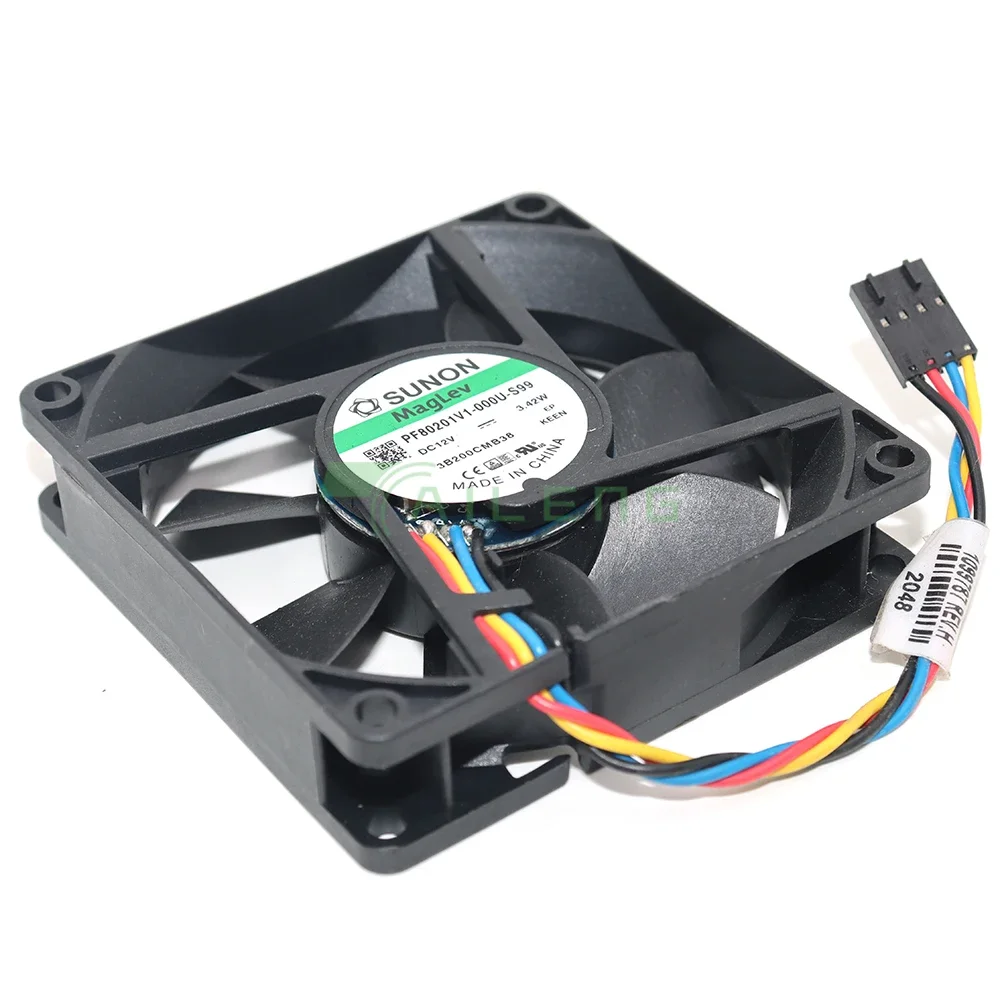 ل sunon PF80201V1-000U-S99 8020 8 سنتيمتر 80 مللي متر 80*80*20 مللي متر تيار مستمر 12 فولت 3.42 واط خادم مروحة التبريد