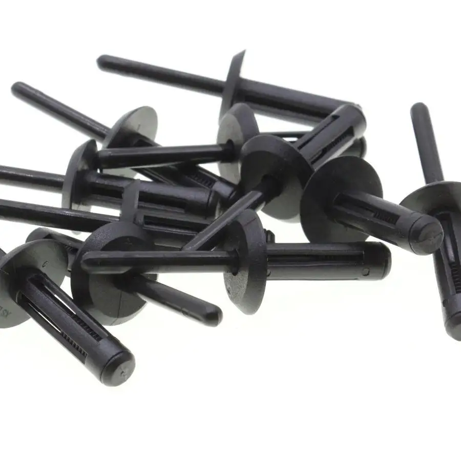 

15 Pcs Expanding Rivet Clip Retainers For Chevrolet Beretta 1987-1996, Nylon Black Bumper Fender & Wheelhouse Shell Fastener