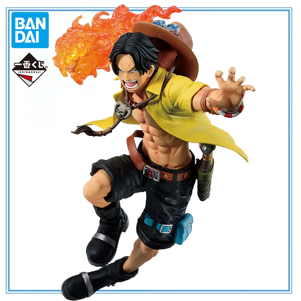 

100% Original in Stock Bandai Spirits Ichiban Kuji,、One Piece Portgas D. Ace Battle Collection Series Anime Figure Garage Kit
