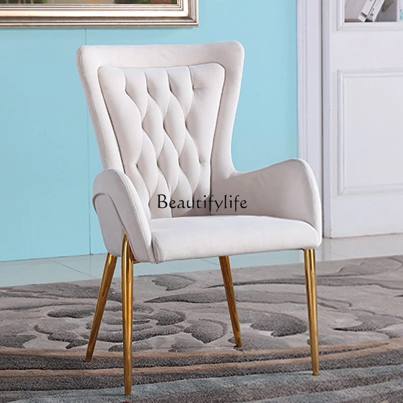 

x4 Postmodern light luxury leisure table and chair combination cafe hotel negotiation table back chair
