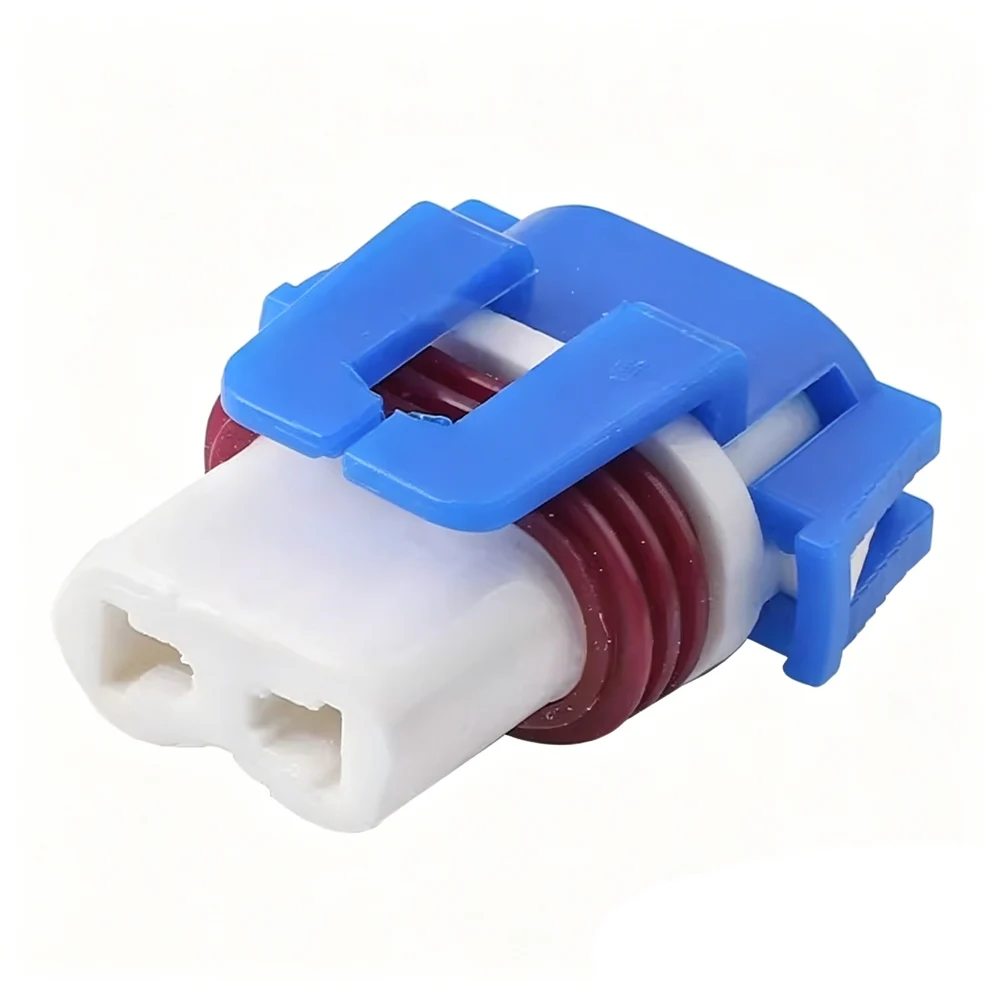 5 Sets 2 Way Automotive Electrical Connector Plug DJ79005C-2.8-21 Fits Car Headlight Horn Socket Ceramic AC Compressor Socket