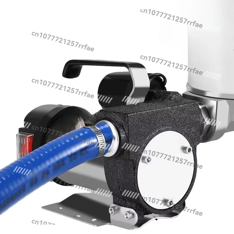 12V/24V/220V electric self-priming oil pump positive/negative rotary diesel fuel dispenser metering positive/negative pump