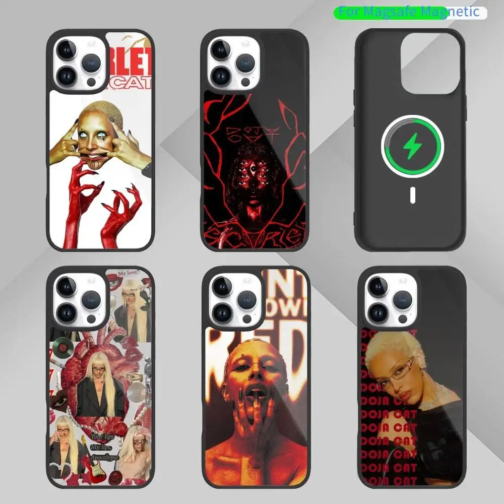 

Scarlet by D-doja C-cat Phone Case For iPhone17,16,15,14,13 Plus,Pro Max Magnetic For Magsafe Wireless Charging