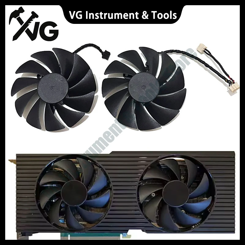 Nuevo ventilador de refrigeración para tarjeta de vídeo PLA09215B12H 87MM 4PIN DC 12V 0.55A, para tarjeta de vídeo Lenovo DELL RTX 3070 RTX 3080 RTX 3090