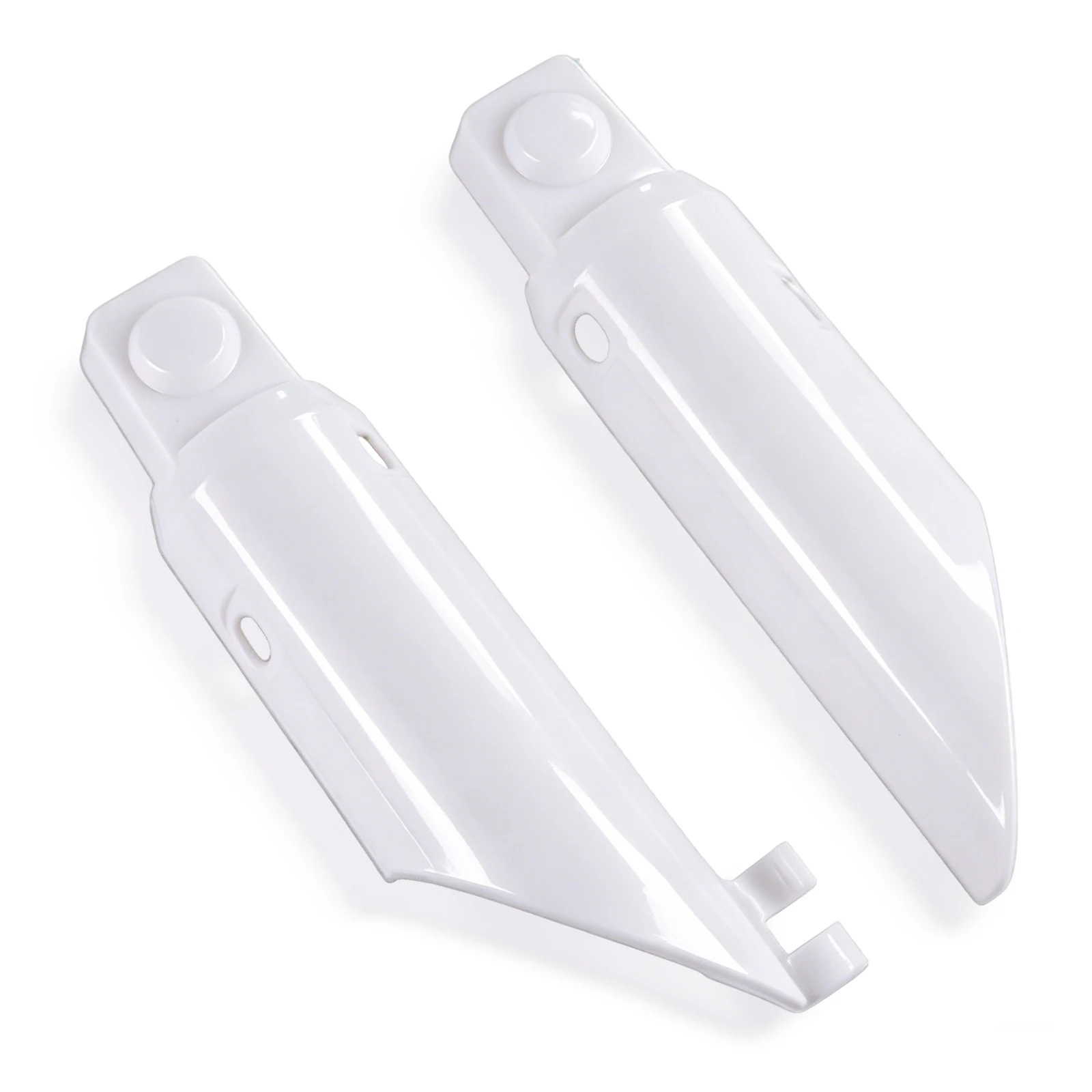 White Front Fork Guard Suspension Cover Plastic Fender for Honda XR50 CRF50 XR CRF 50 Dirt Bike Off-Road Motocross Accessories view 4