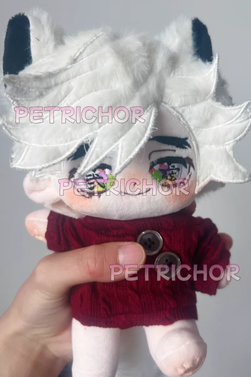 

In Stock Stuffed Anime Game Demon Slayer Doma Cartoon 20cm Kawaii Plush Doll Toy Cotton Gifts