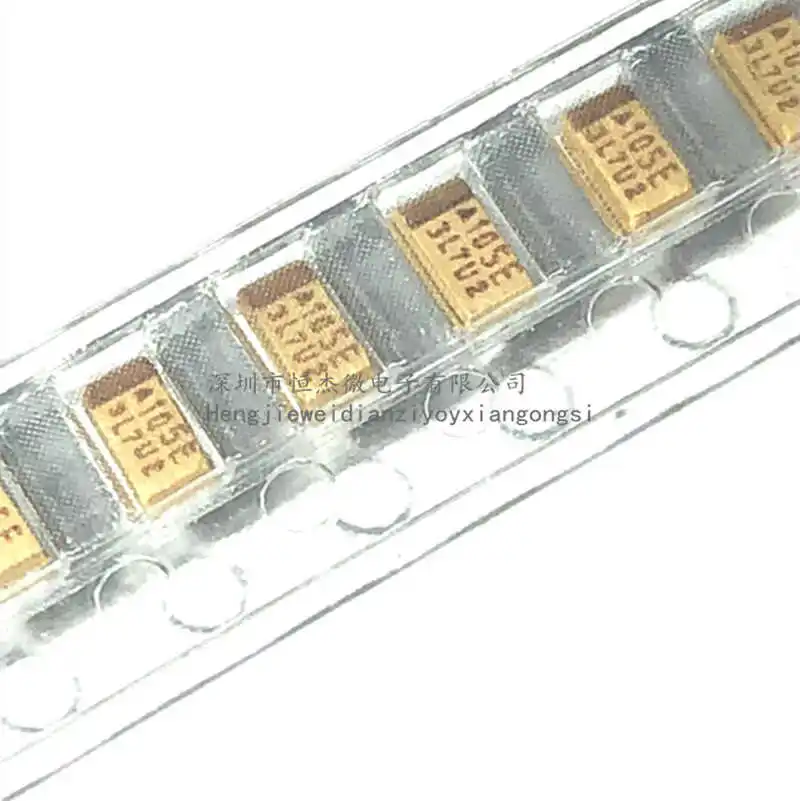 

100pcs/A-type 3216 surface mount tantalum capacitor 25V1UF silk screen 105E 1206 original TJA105K025RJ