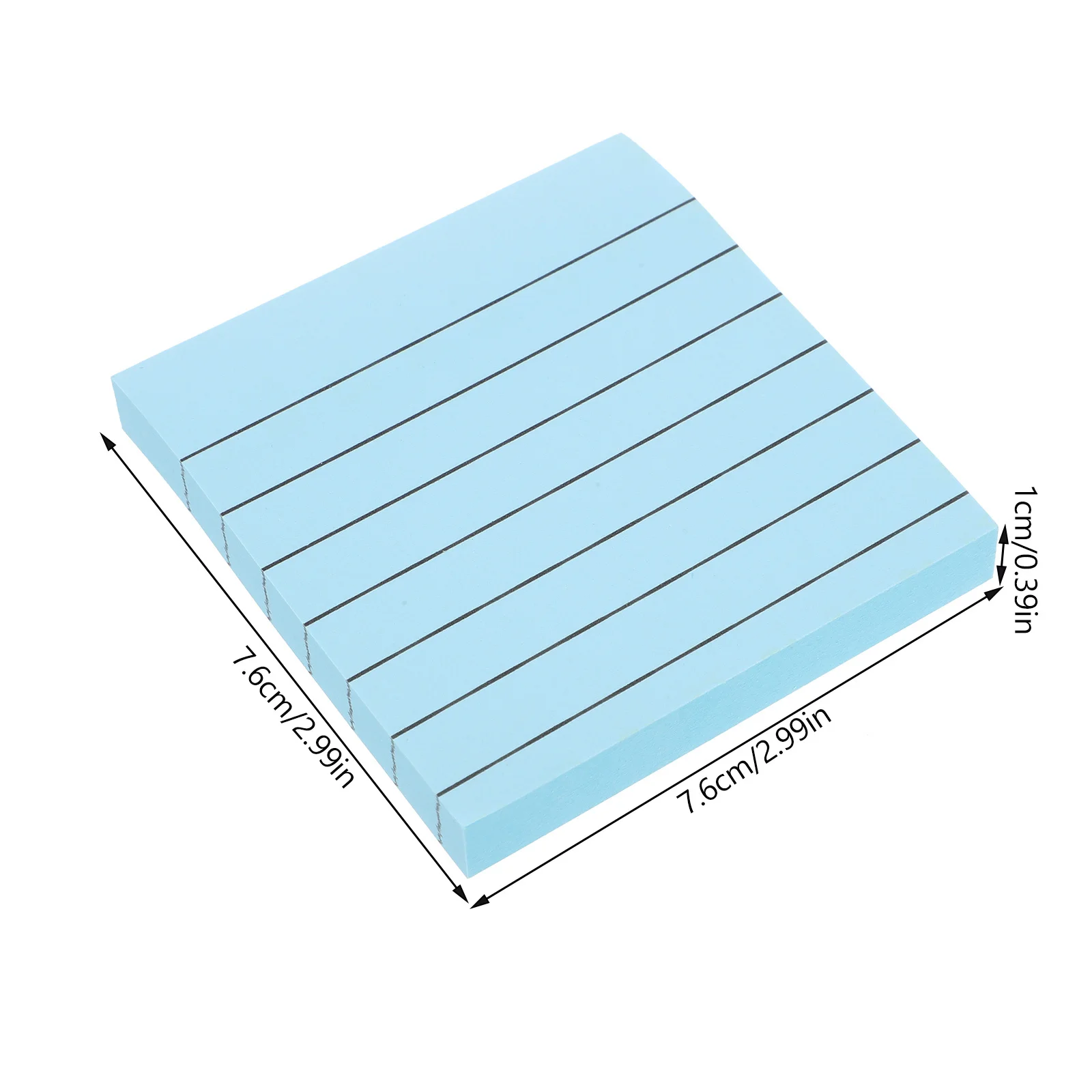 20Pcs Paper Small Memo Pads Portable Convenient Multi Function Memo Pads for Office School Students Planning