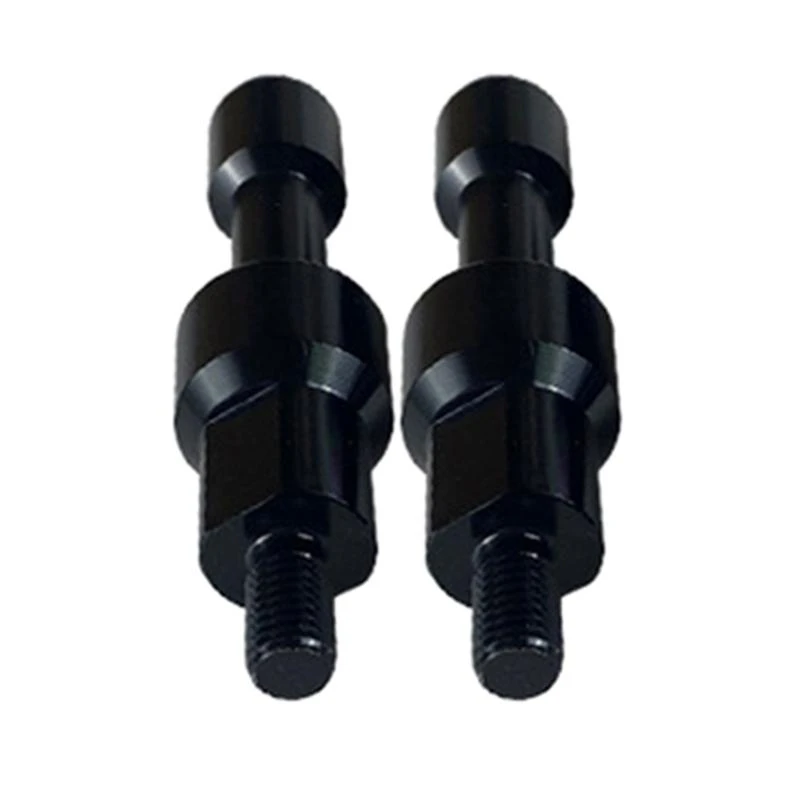 37cd 1 Pair Motorcycles Mirror Blanking Plugs Motorbike Universal Holes Cover Mirror Plug Bolts Cap Ends Lightweight