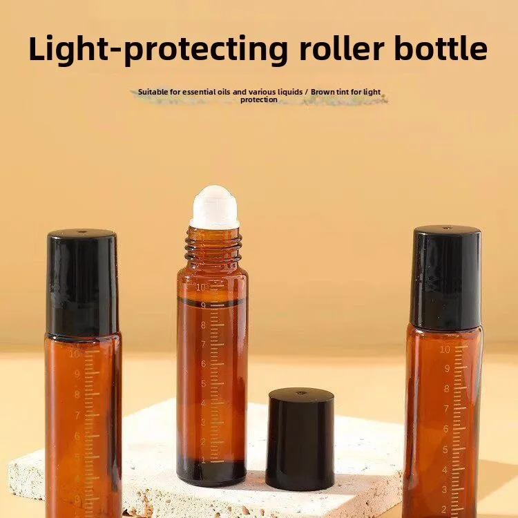 精密香料オイルローラーボールディスペンサー-0ml-スケールガラスボトル-エッセンシャルオイルディフューザー-香水スプリッター-ホームオーガナイザー