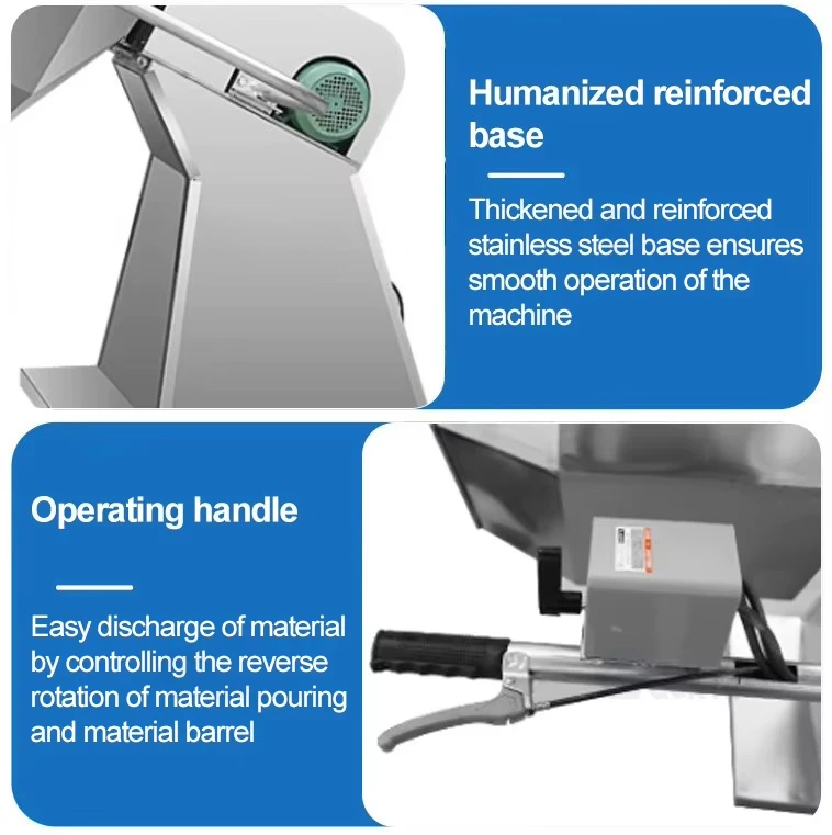خلاط يانسون، خلاط تغذية، شكل مثمن، بطاطس مقلية، خلاط توابل #2