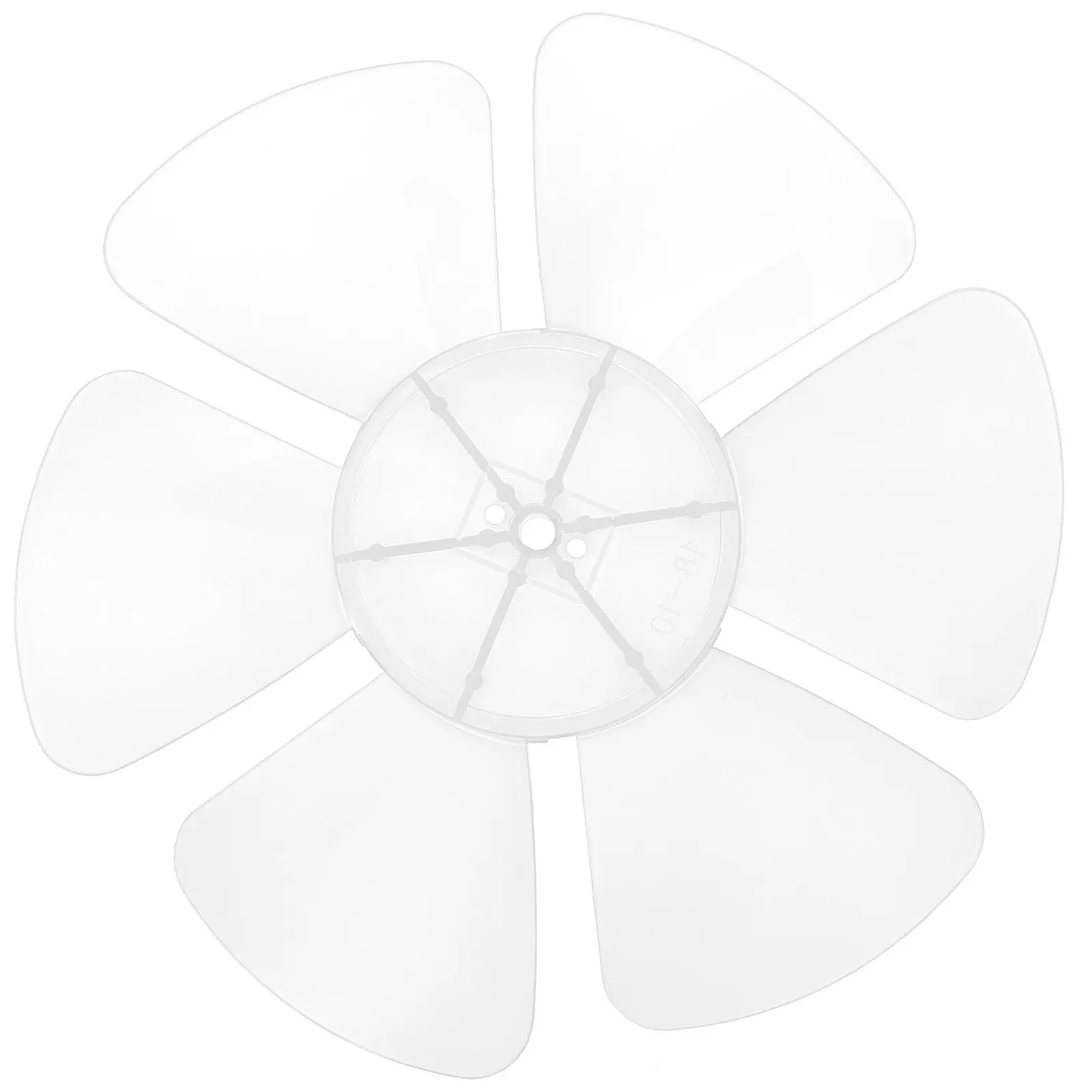 Universal Replacement Fan Blades Plastic for Standing Floor Table Fans Large Quiet Operation Easy Clean Fan Repair