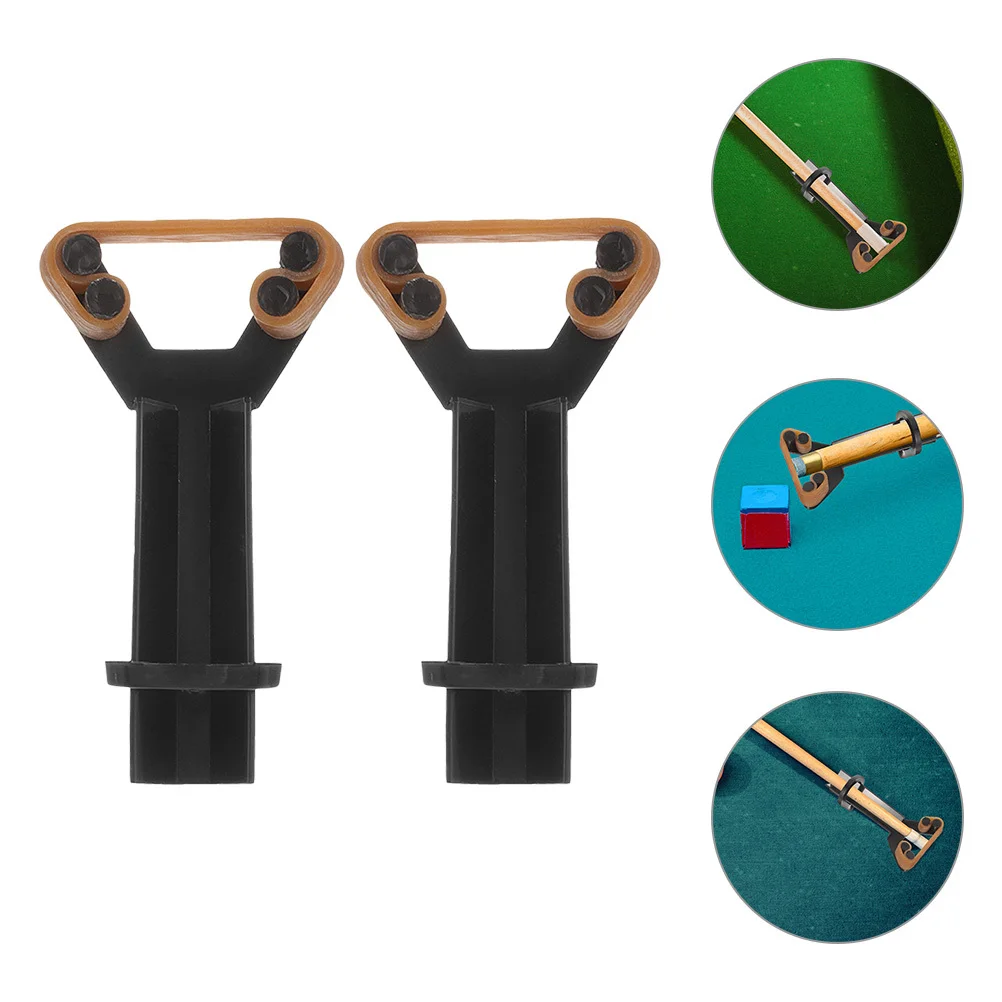 

2pcs Billiard Pool Tip Repair Tool Elastic Fixing Clamp Burnisher File Cue Tip Shaper Pool Cue Accessories Durable Plastic