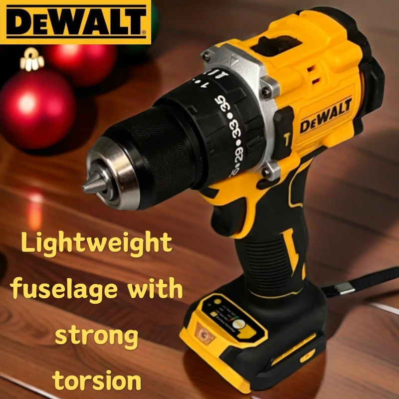 DEWALT DCD 805 Brushless Drill Rechargeable Lithium Battery Impact Drill Multifunctional Drill Rechargeable Hand Electric Drill