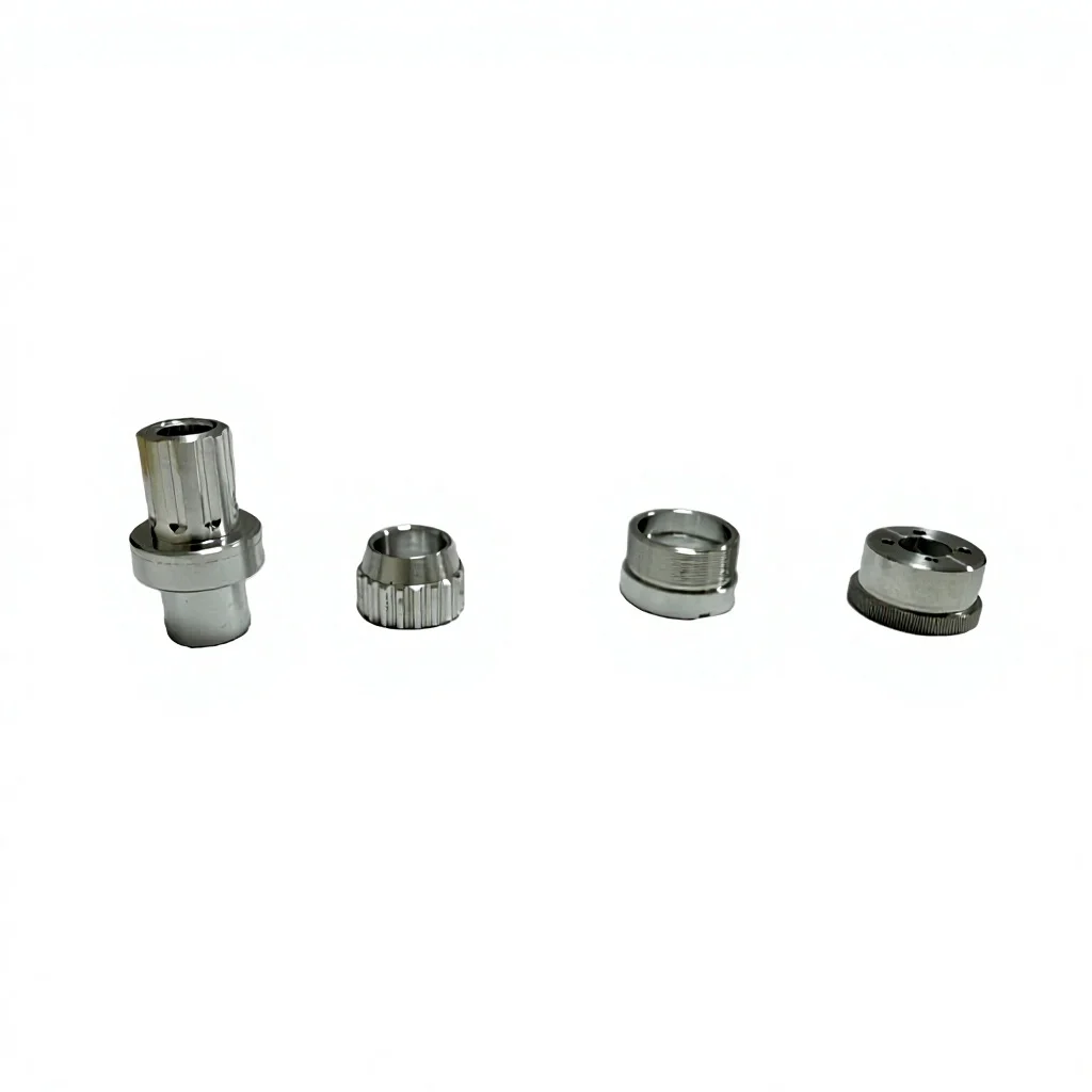 Locking Keychain CNC Machining Bronze/Precious Metals Precision Processing for Machining with Rapid Prototyping Service