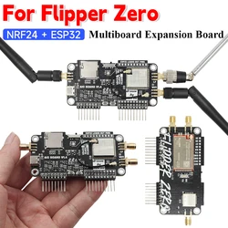 Per Flipper Zero scheda di espansione Multiboard modulo 2.4G NRF mousekacker WiFi NRF24 + ESP32 espansione modulo CC1101 ad alto guadagno