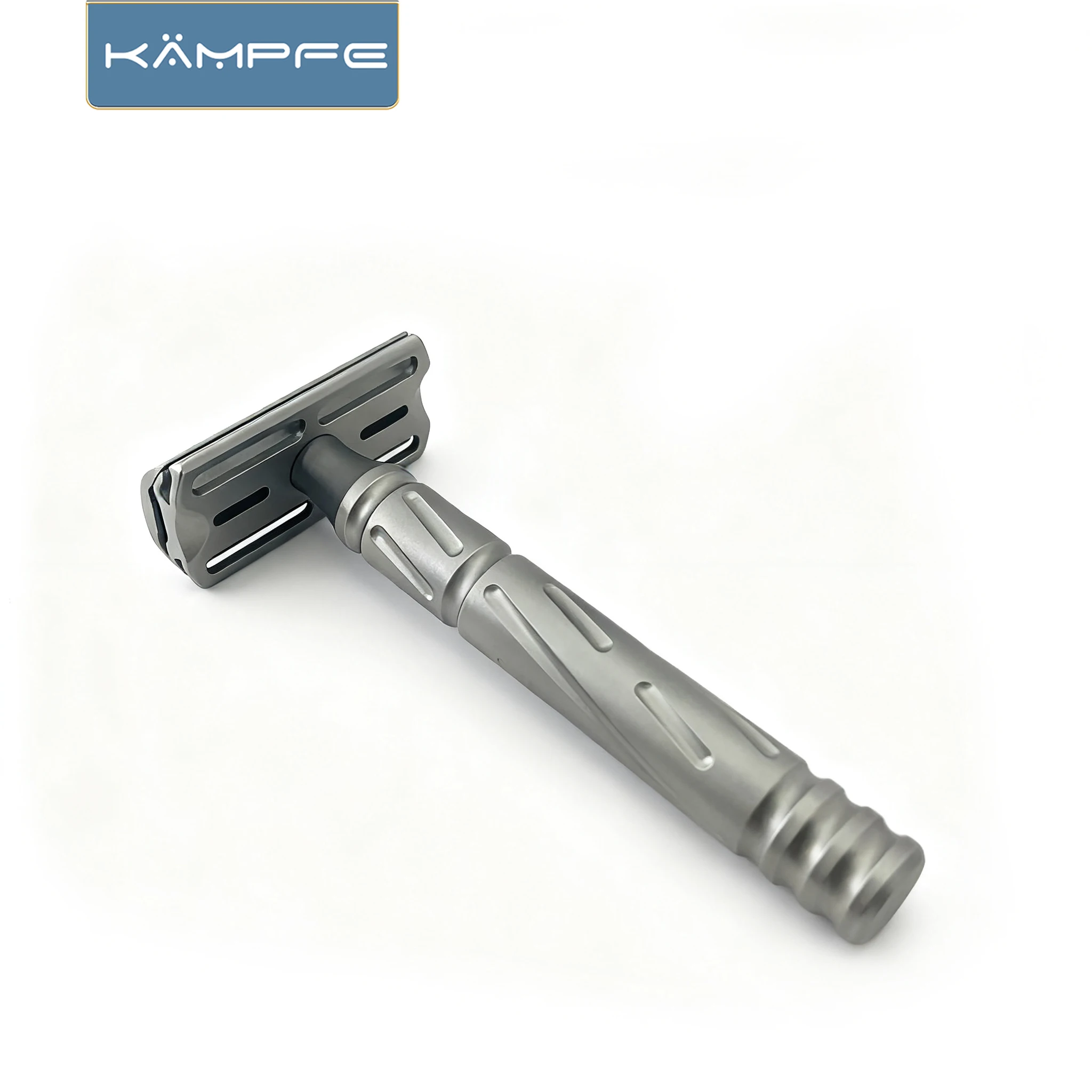 KAMPFE CNC machining Stainless Steel Traditional Manual Safety Razor for Everyday Travel Razor trimmer