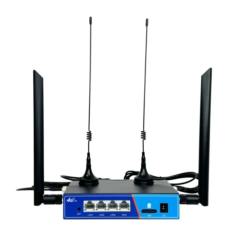 Industrial grade 4G card router full Netcom OpenWRT4g wireless WiFi router manufacturer wholesale customization